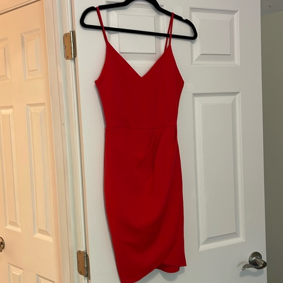Red Lulus Dress - Picture 1 of 2